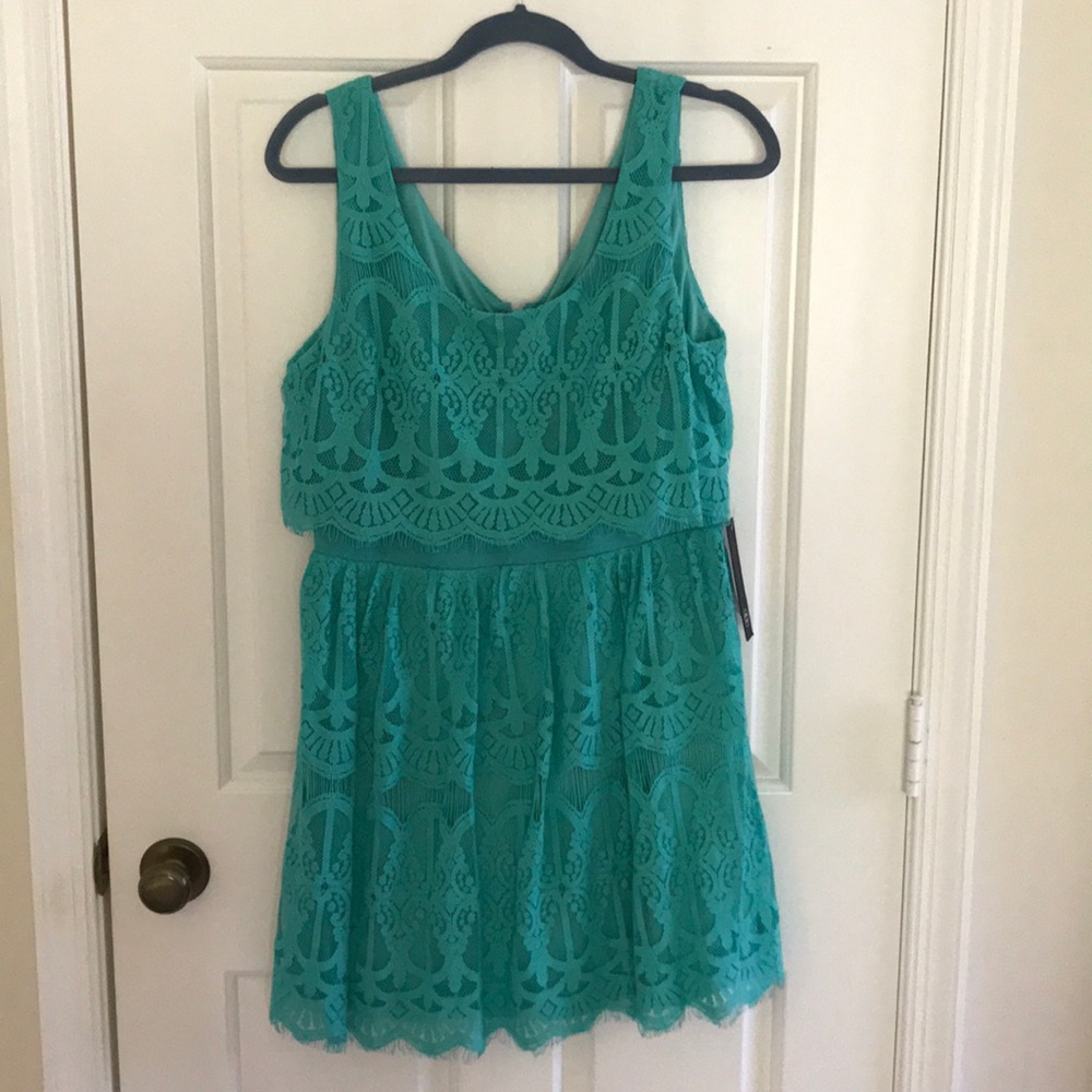 Vibrant blue summer dress